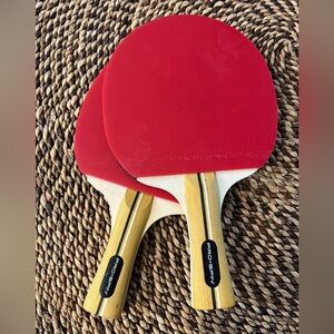 ProSpin Red/Black Table Tennis Paddles